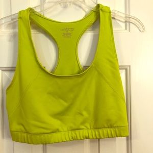 Sports bra,lime green XL